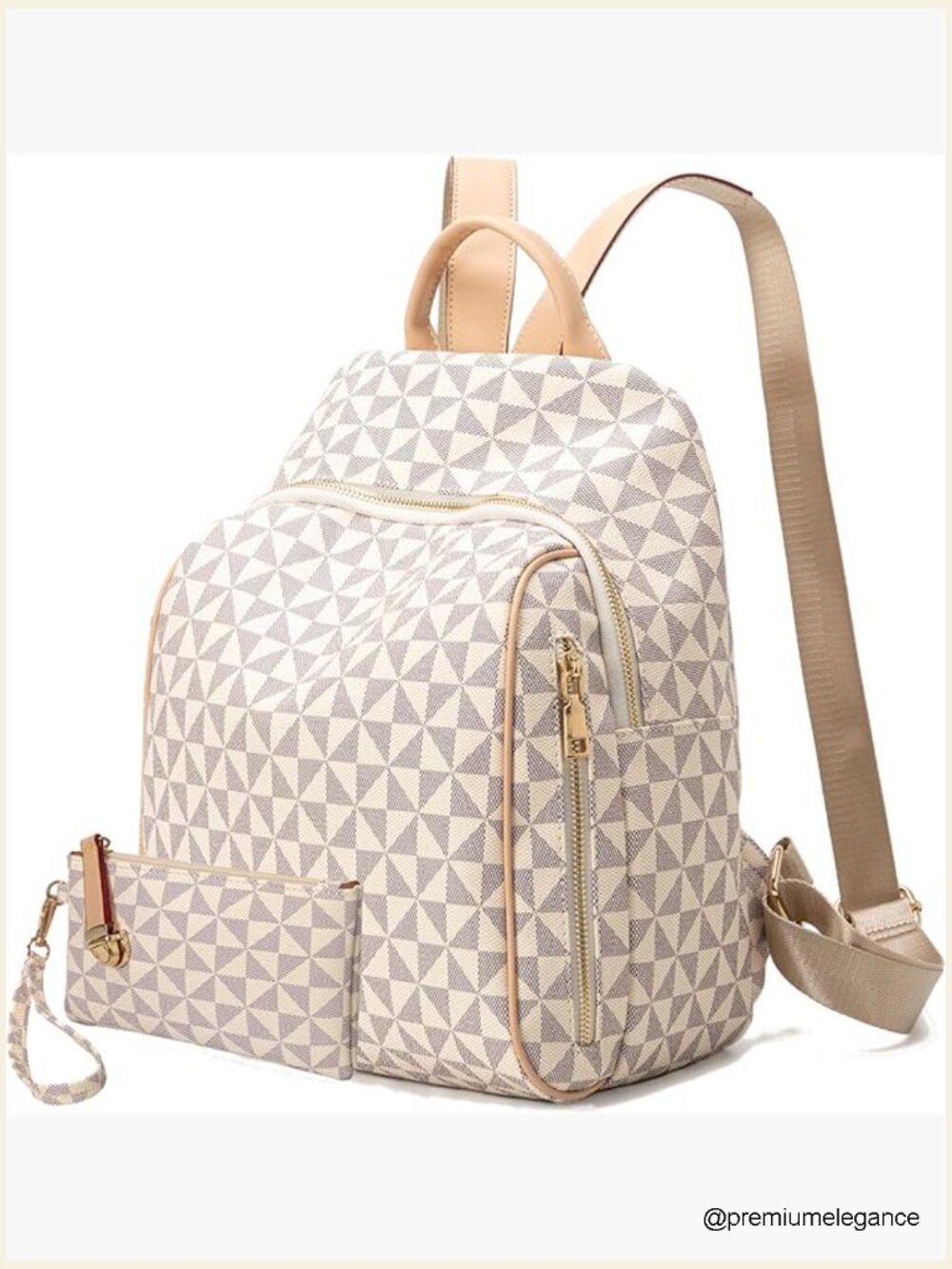 Leather Anti-Theft Fashion Backpack Purse Large Travel Designer Shoulder Bag